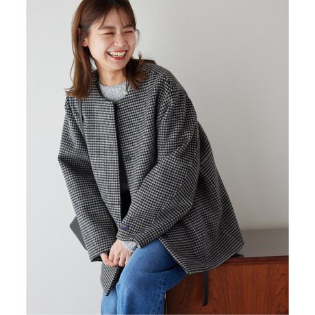 スーパーファインビーバークルーネックコート | ジャーナル 