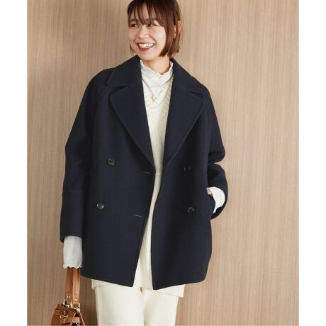 JOURNAL STANDARD relume 尾州ウールショートPコート 尾州ウール  