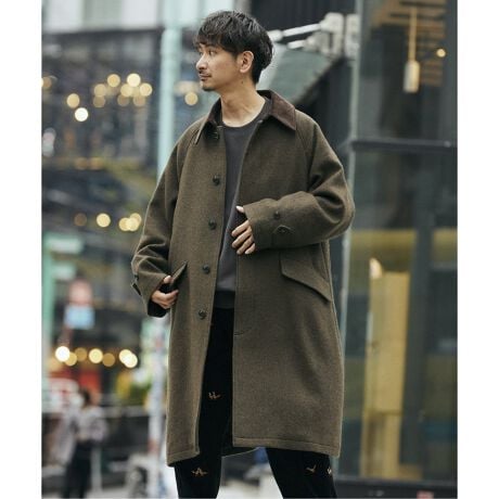 HIGH LAND WOOL オーバーサイズバルマカーンコート | ジャーナル 