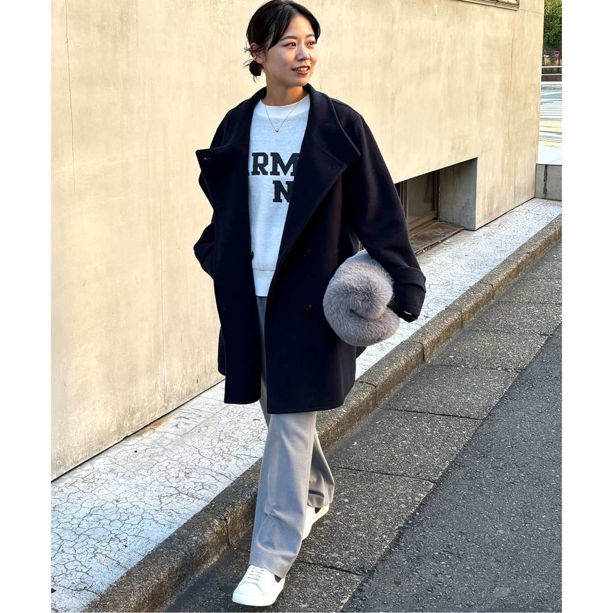 ︎ 尾州ウールスーパー100モッサスタンドコート ✳︎ 尾州ウールスーパー100モッサスタンドコート | ジャーナル