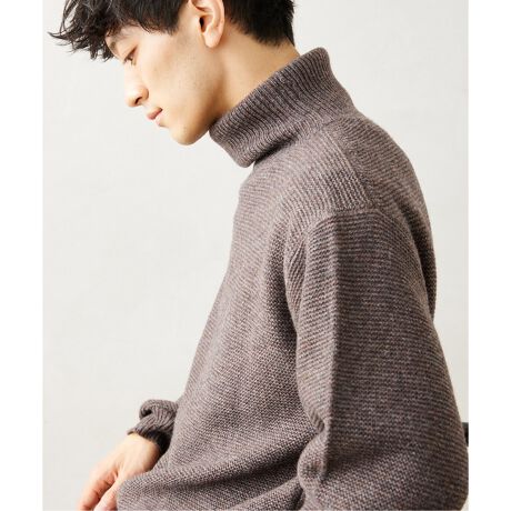 HAMILTON WOOL ガーター タートルネックニット ジャーナルスタンダード レリューム(JOURNAL STANDARD relume)  マルイウェブチャネル