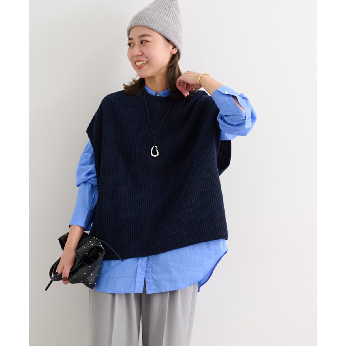 ハミルトンウール畔ベスト | ジャーナルスタンダード レリューム