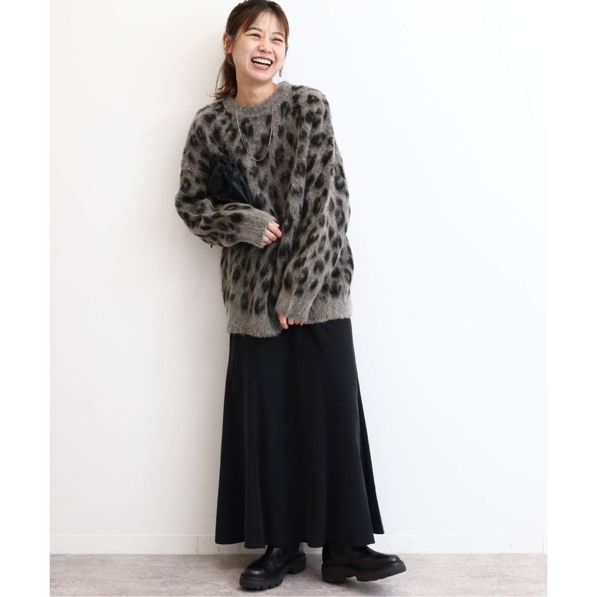 モヘヤミックスレオパードプルオーバー | ジャーナルスタンダード