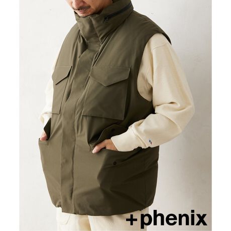 phenix / プラスフェニックス】別注 GORE-TEX ダウンベスト 