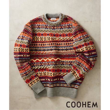COOHEM / コーヘン】フェアアイル ニットプルオーバー | ジャーナル  