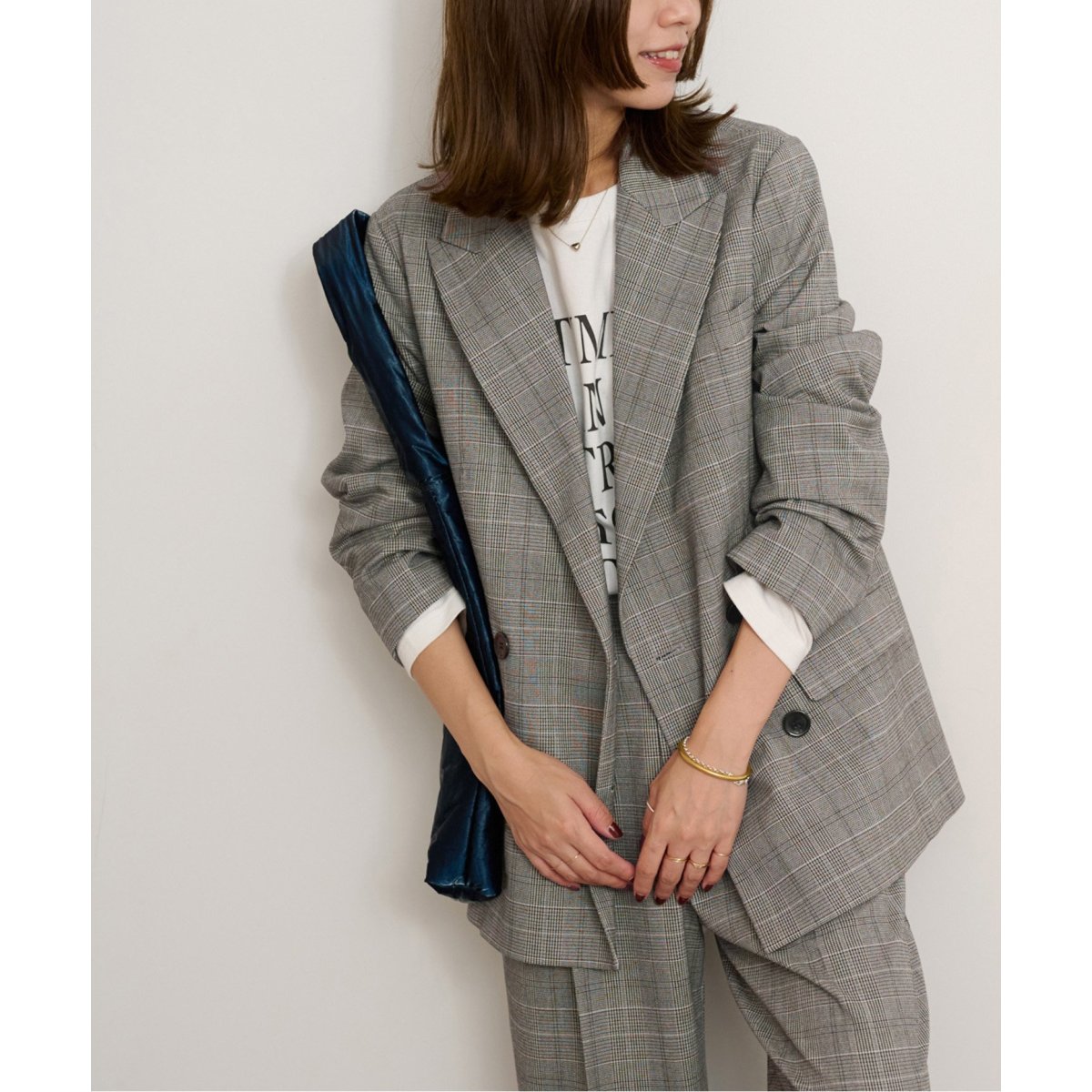 追加》Wブレストチェックジャケット | ジャーナルスタンダード