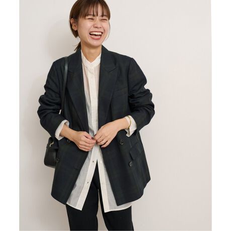 追加》Wブレストチェックジャケット | ジャーナルスタンダード  