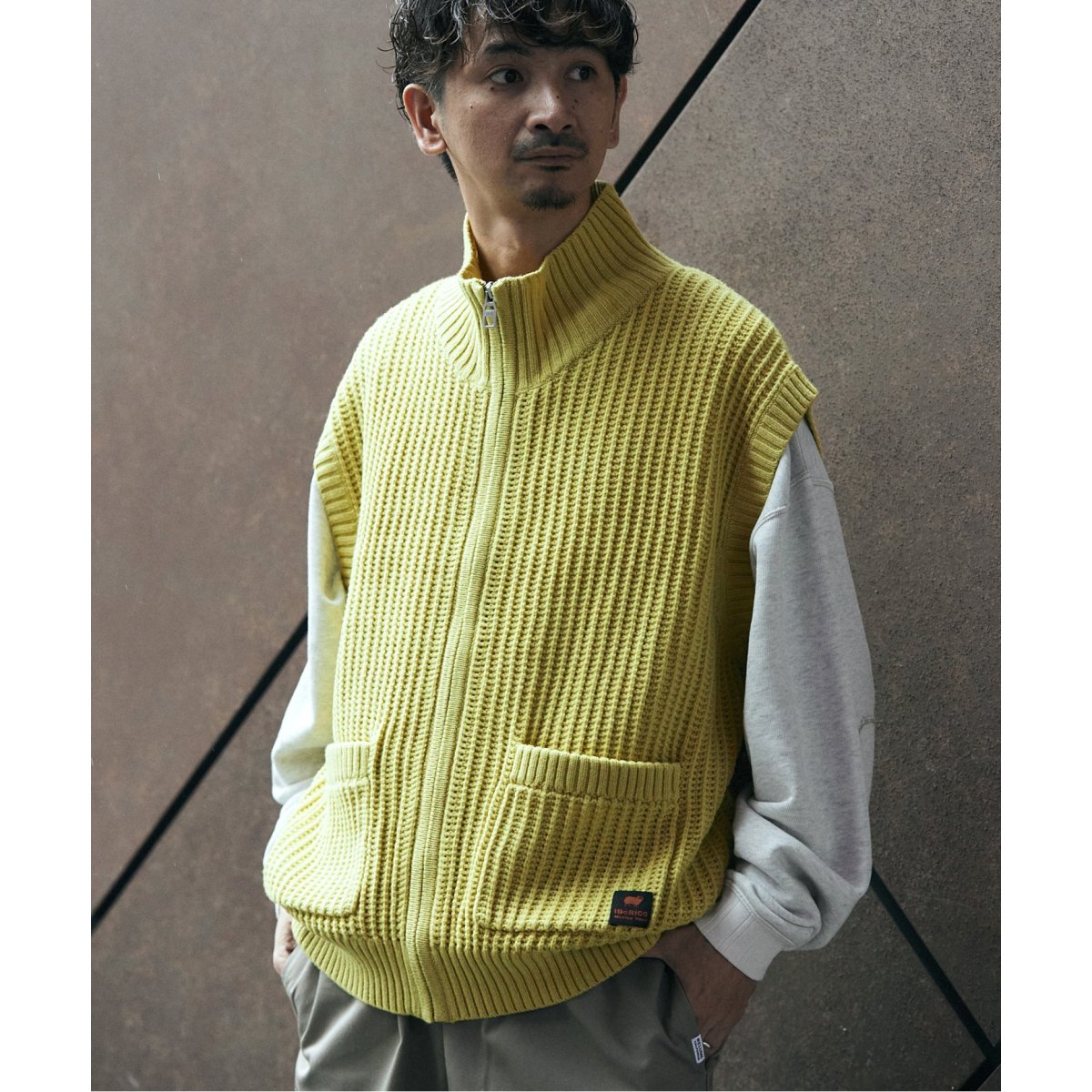 予備兵招集 IBERICO MERINO WOOL ドライバーズニットベスト alevizou.gr