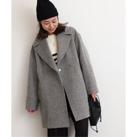 尾州ウールシャギーミドルコート | ジャーナルスタンダード レリューム  