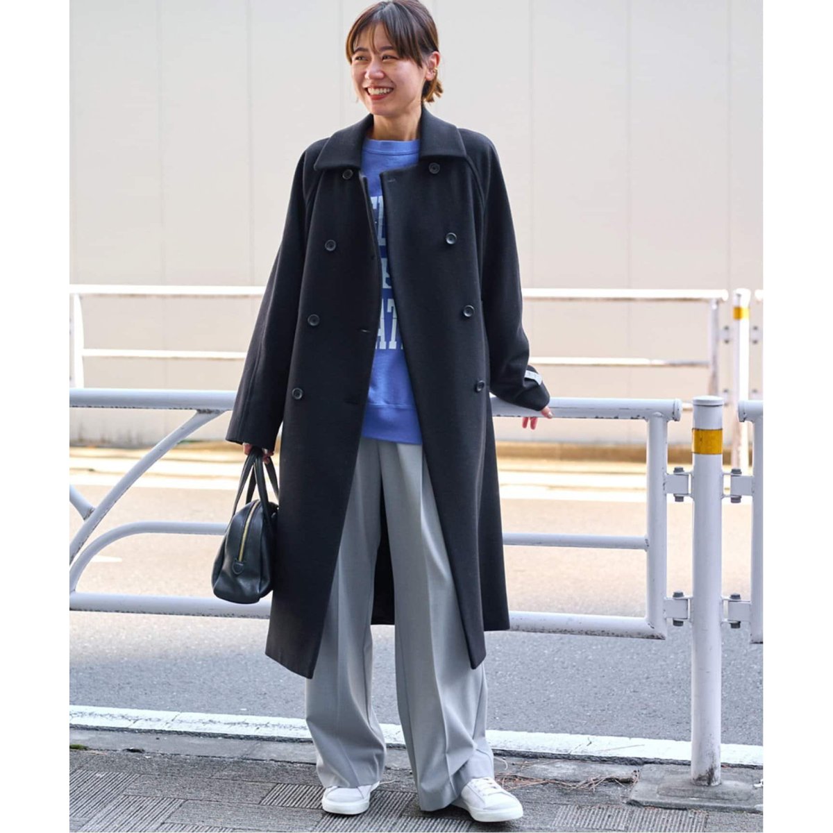 Bellandiラグランスリーブロングコート | ジャーナルスタンダード