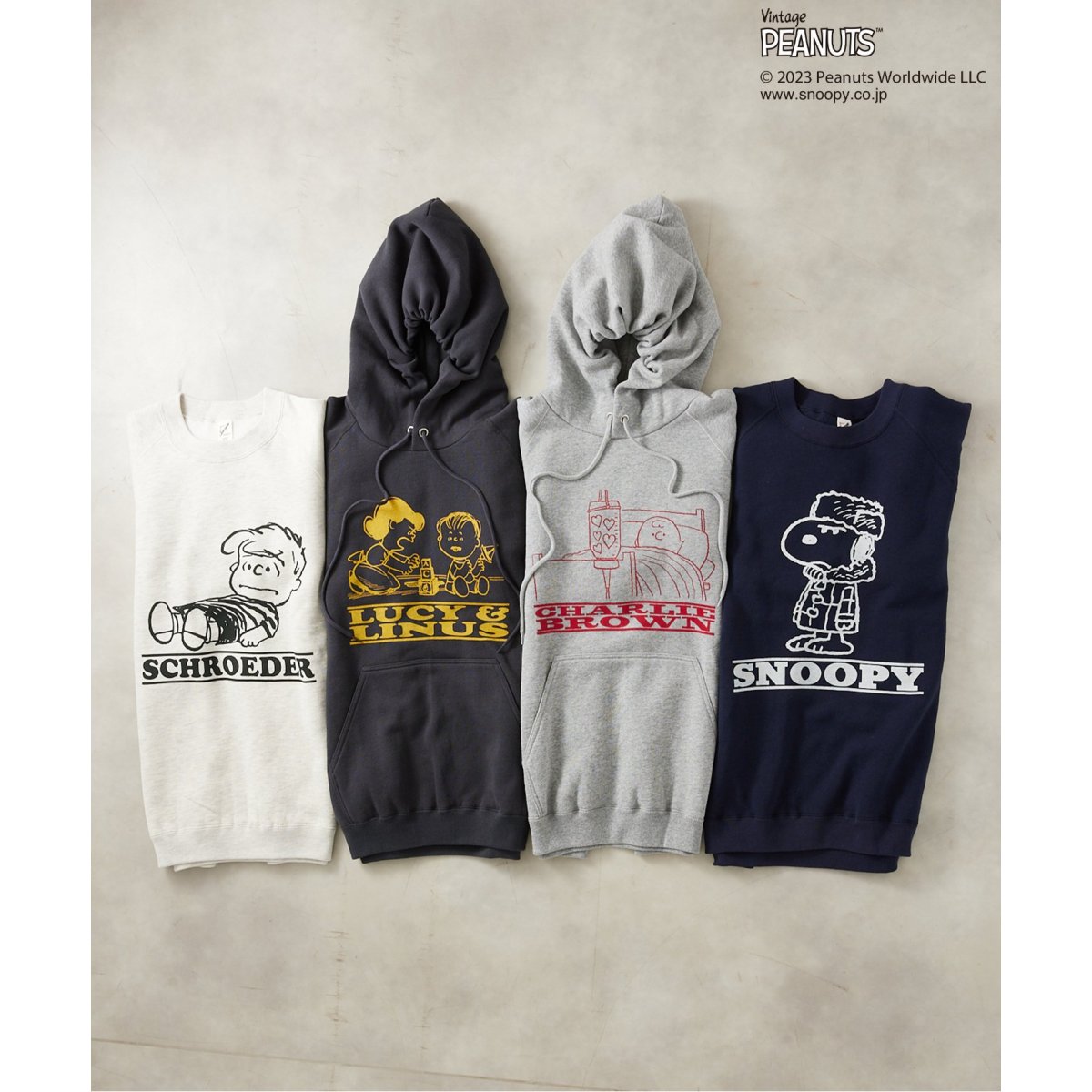 美品 中古 別注PEANUTS SPORTS WEAR relume パーカー PEANUTS×SPORTS WEAR by relume 別注 クルーネック スウェット