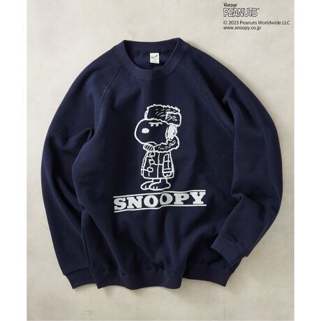 PEANUTS×SPORTS WEAR by relume】別注 クルーネックスウェット 2 