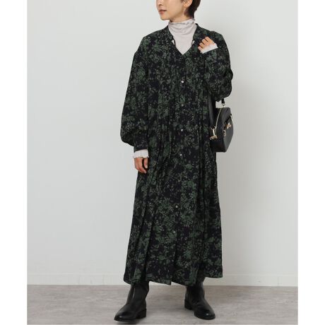 ジオフラワープリントタックワンピース | ジャーナルスタンダード  