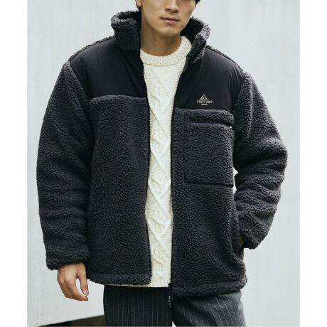 VERTIGO DESIGNS × relume】別注 ボアフリースブルゾン | ジャーナル 