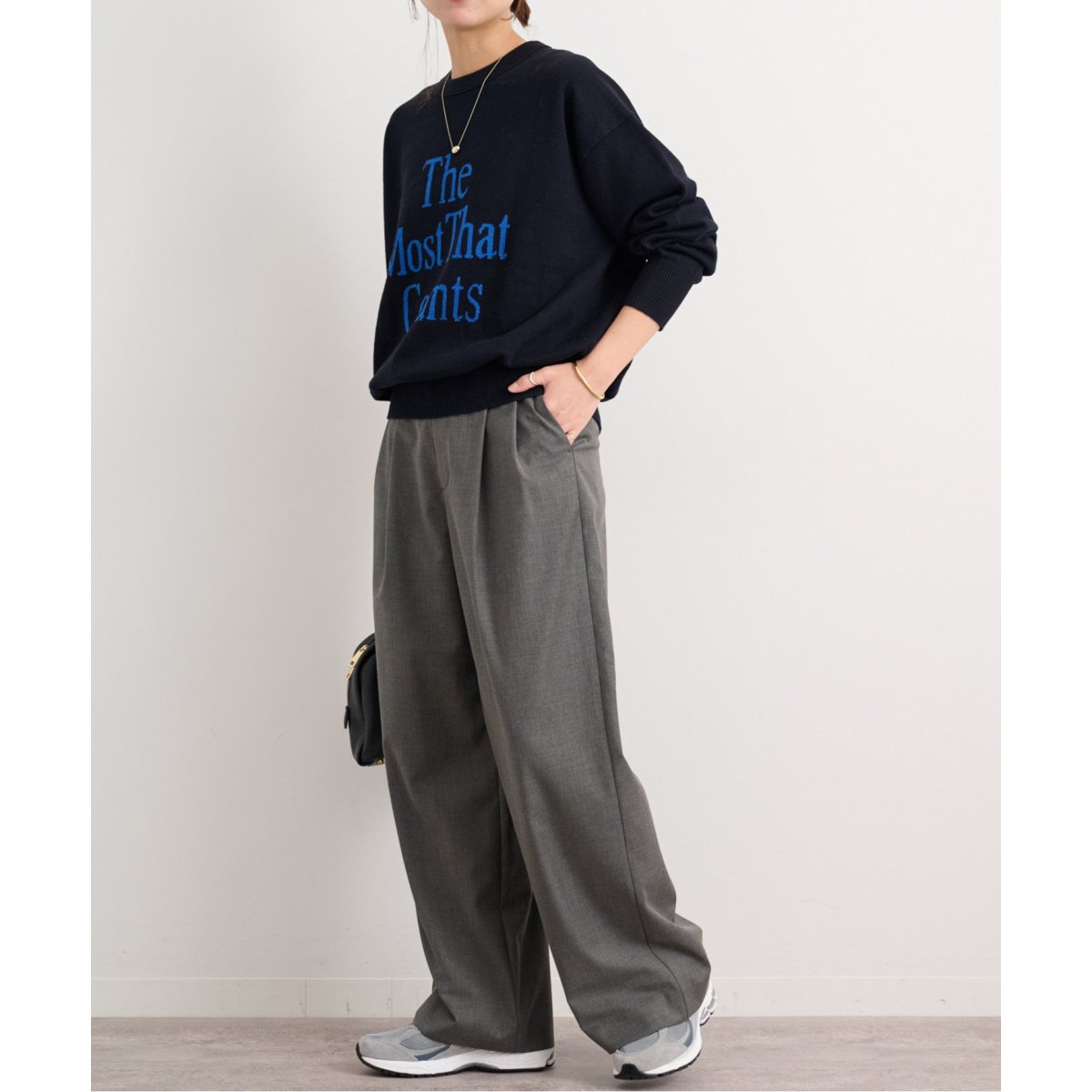 JOURNALSTANDARDrelume T/Rツープリーツワイドトラウザース JOURNAL STANDARD relume（ジャーナルスタンダード レリューム