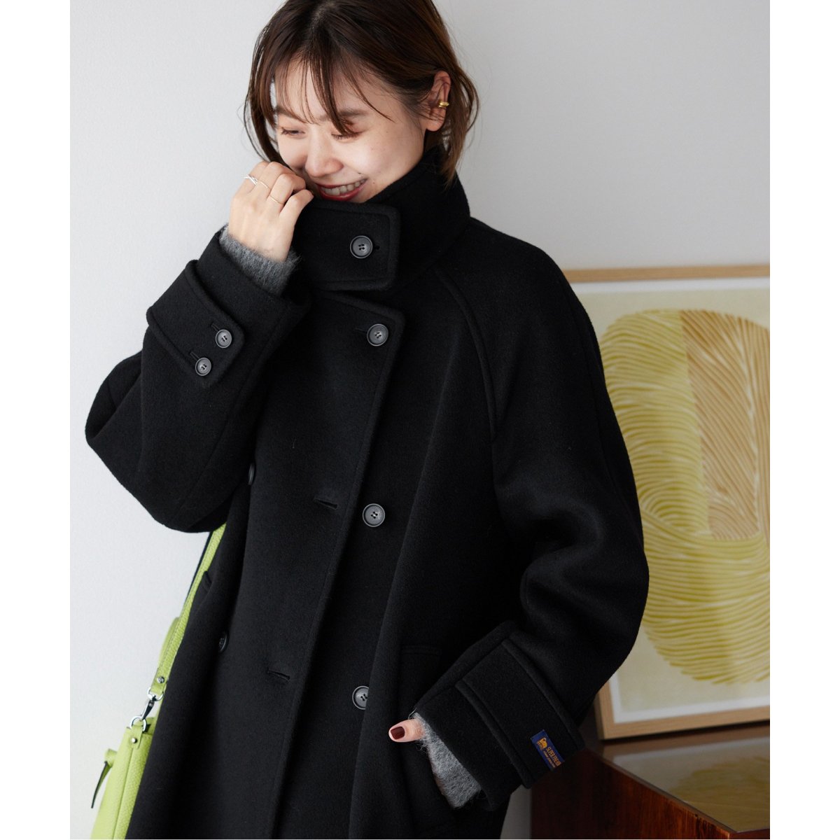 ジャーナルスタンダードrelumeスーパーファインビーバーSTANDコート36 ジャーナルスタンダードrelumeスーパーファインビーバーSTANDコート36