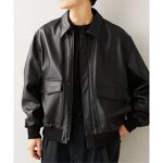 追加》【SKOOKUM / スクーカム】別注 A-2 レザージャケット 