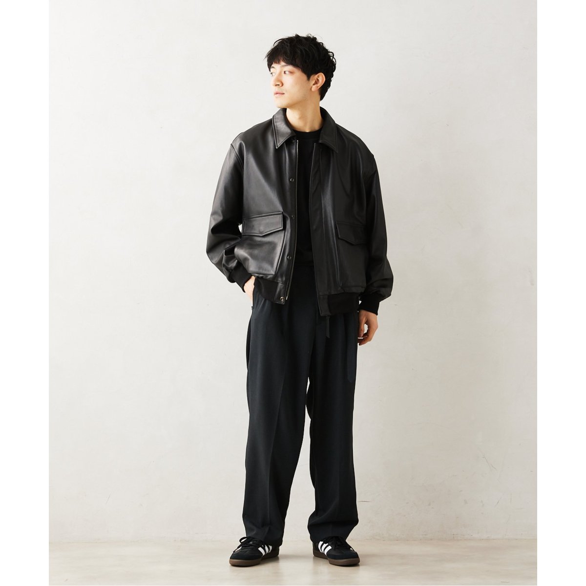 追加》【SKOOKUM / スクーカム】別注 A-2 レザージャケット