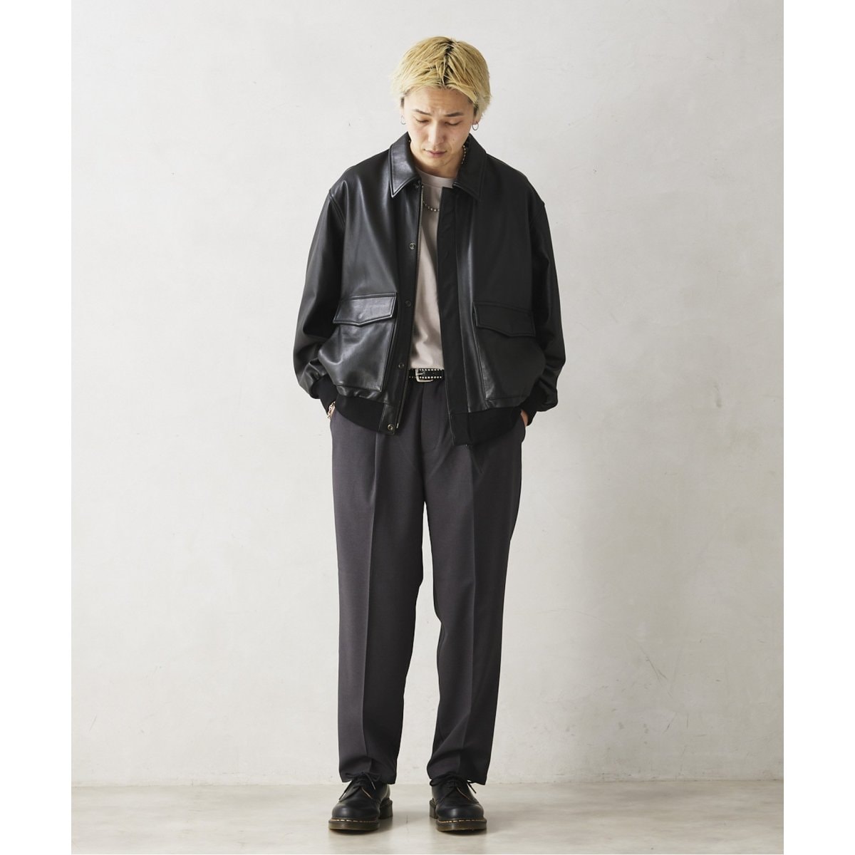 追加》【SKOOKUM / スクーカム】別注 A-2 レザージャケット