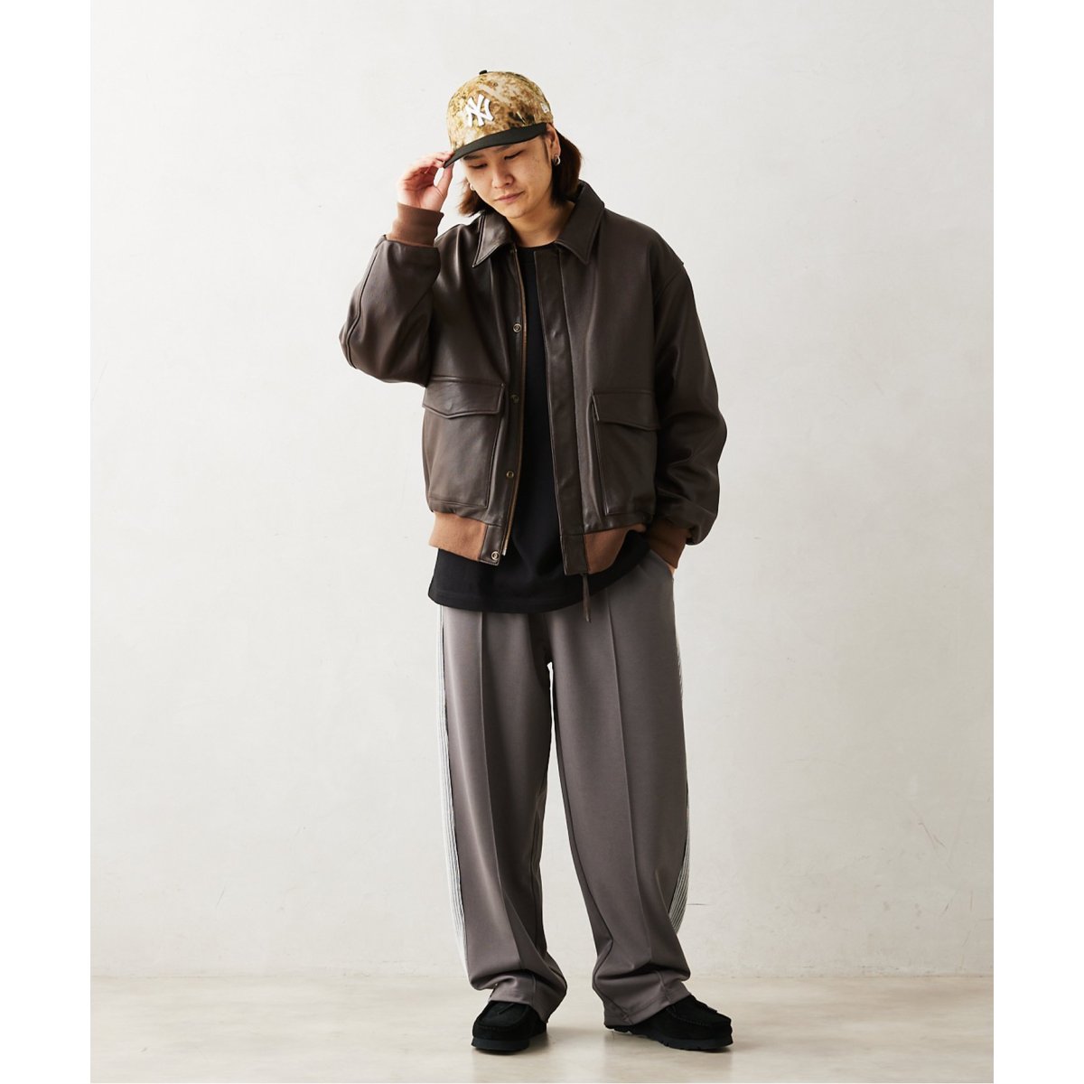 追加》【SKOOKUM / スクーカム】別注 A-2 レザージャケット