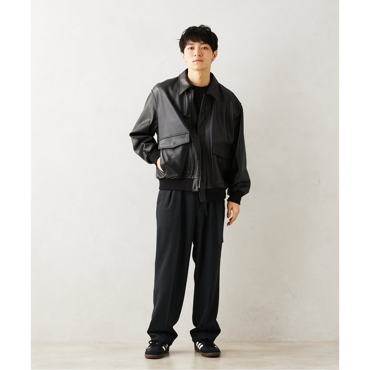 追加》【SKOOKUM / スクーカム】別注 A-2 レザージャケット