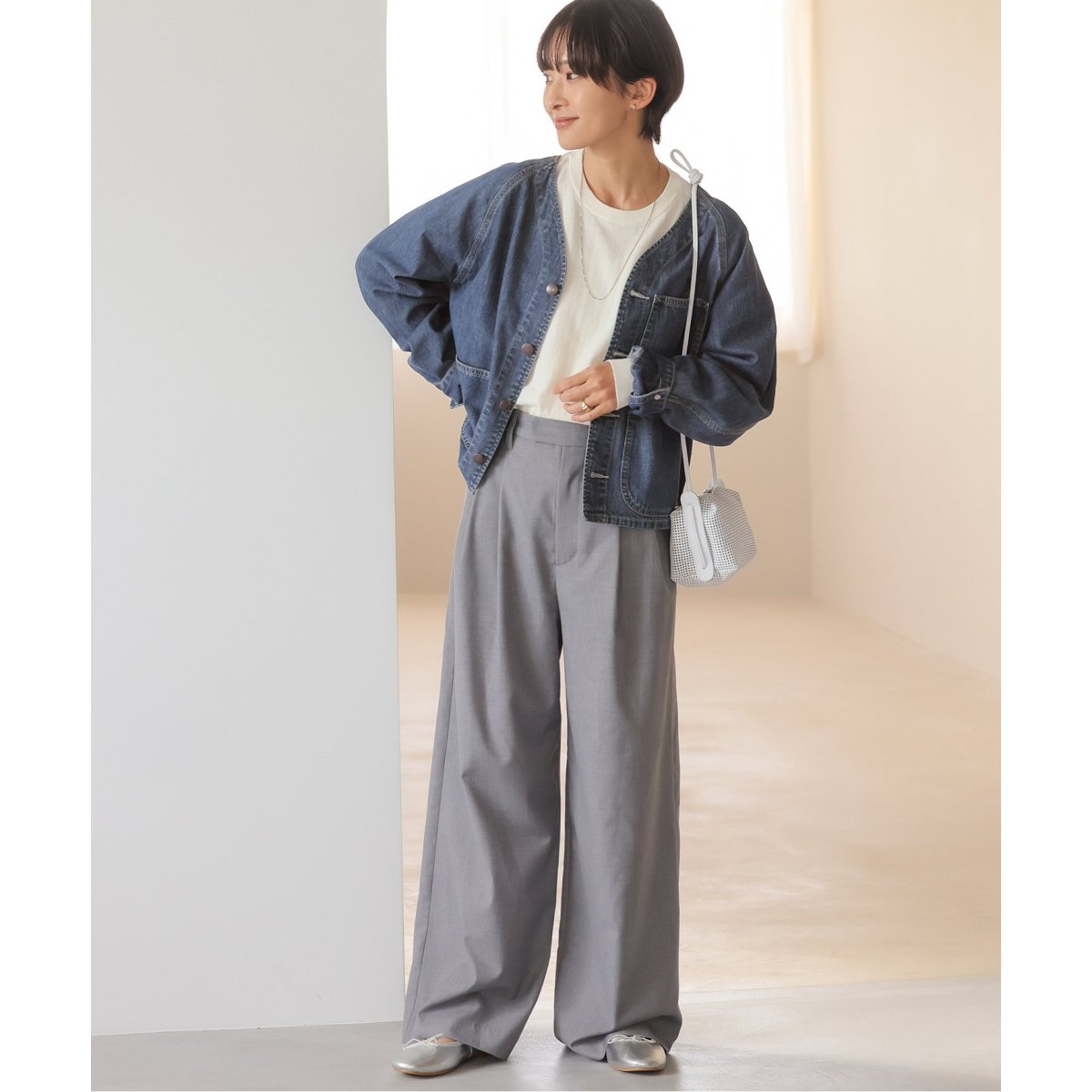 別注【PAYDAY /ペイデイ】*RELUME エンジニアJKT ショート：デニム