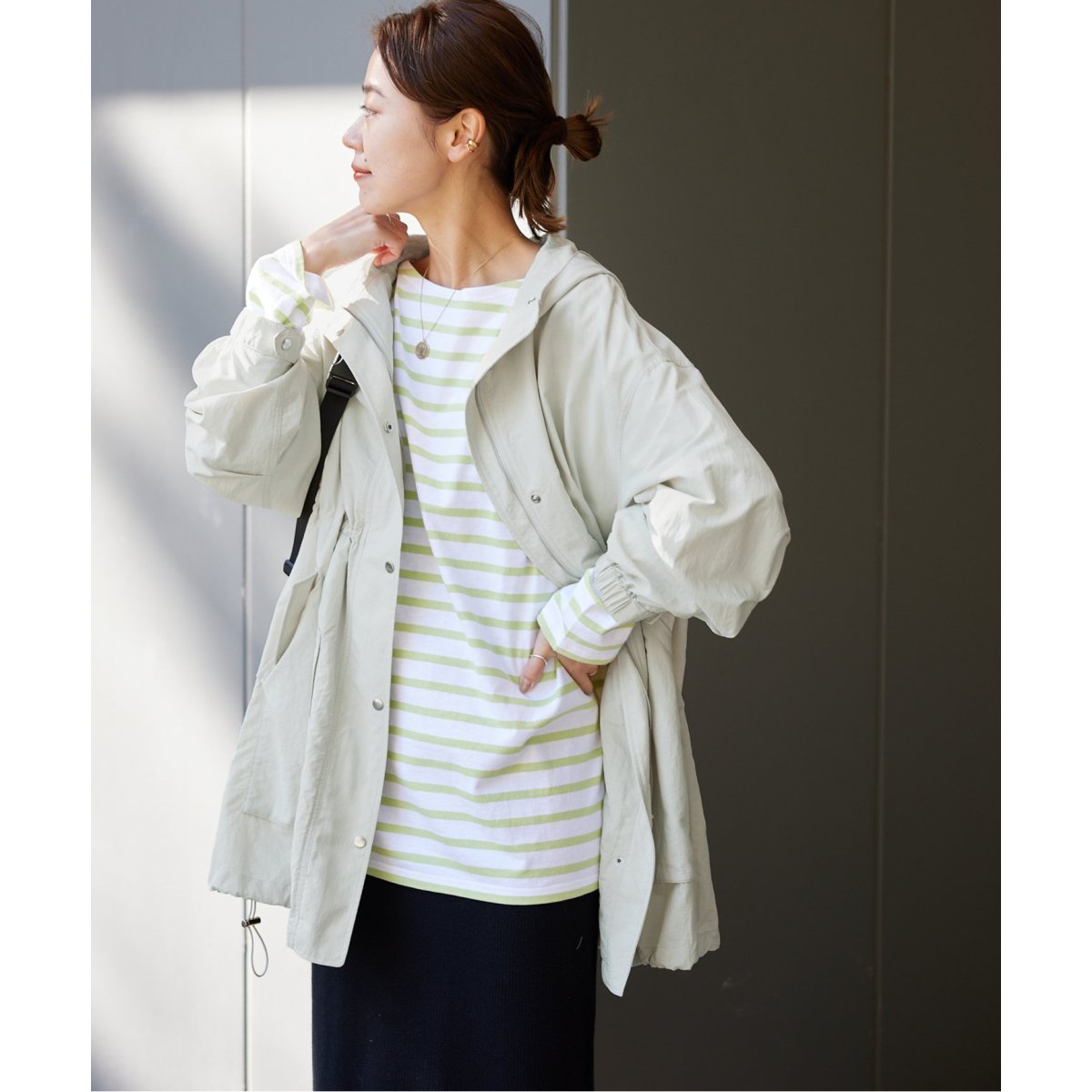 リサイクルナイロンフーディーコート | ジャーナルスタンダード