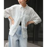 追加2》No.66ストライプフレンチリネンシャツ | ジャーナル