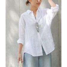 カラーリネンオーバーサイズシャツ | ジャーナルスタンダード 