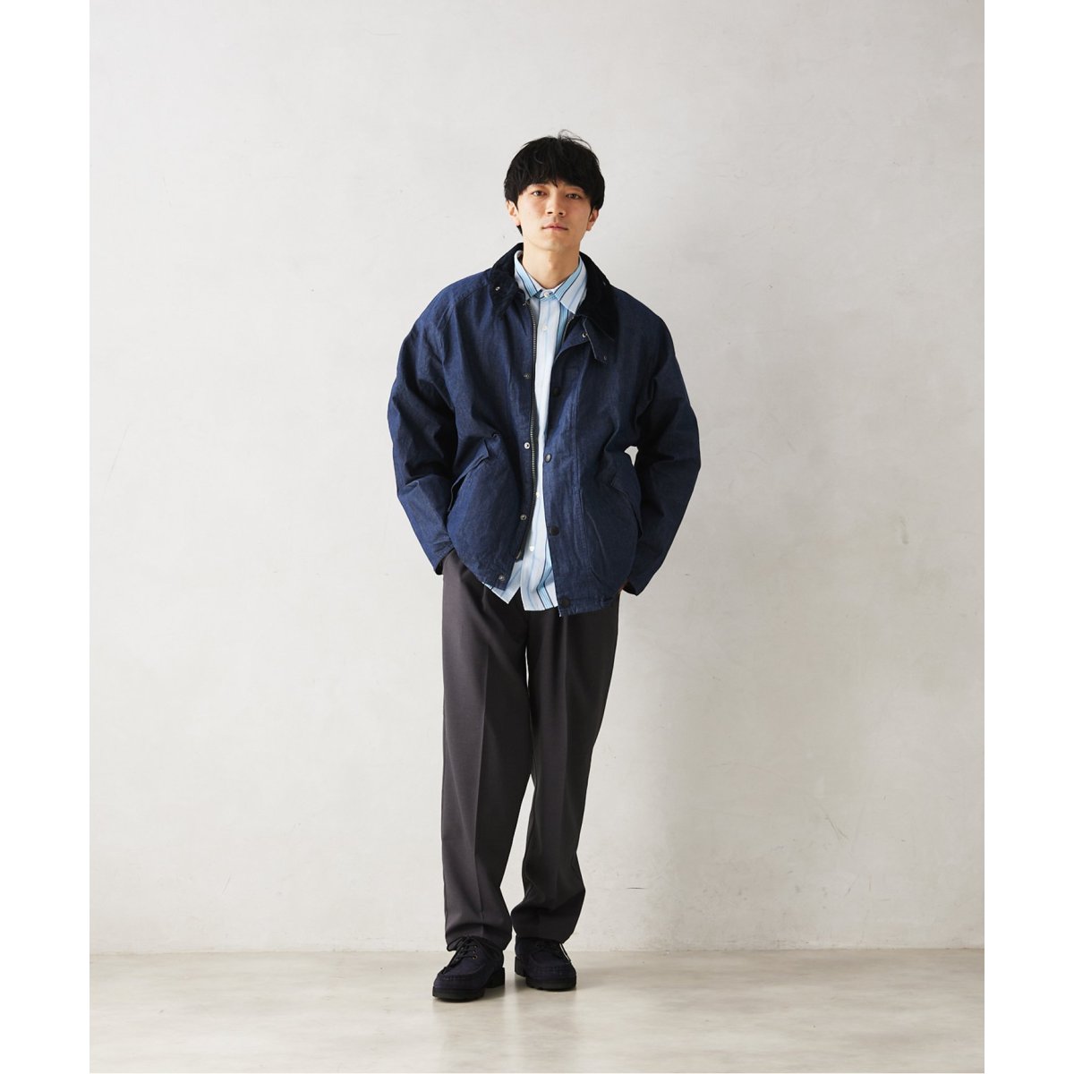 【Barbour / バブアー】 別注デニムトランスポートジャケット Barbour / バブアー】 別注デニムトランスポートジャケット