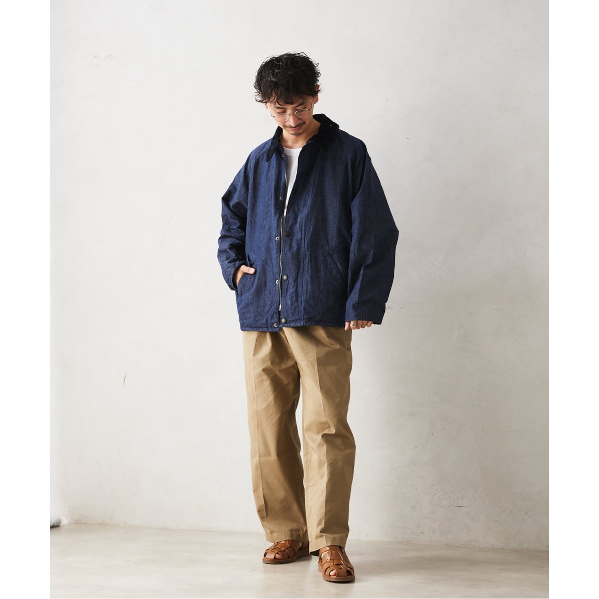 Barbour / バブアー】 別注デニムトランスポートジャケット Barbour / バブアー】 別注デニムトランスポートジャケット