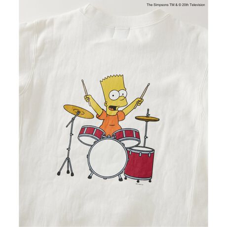 THE SIMPSONS / シンプソンズ】WIFFLE 別注プリントスウェット 
