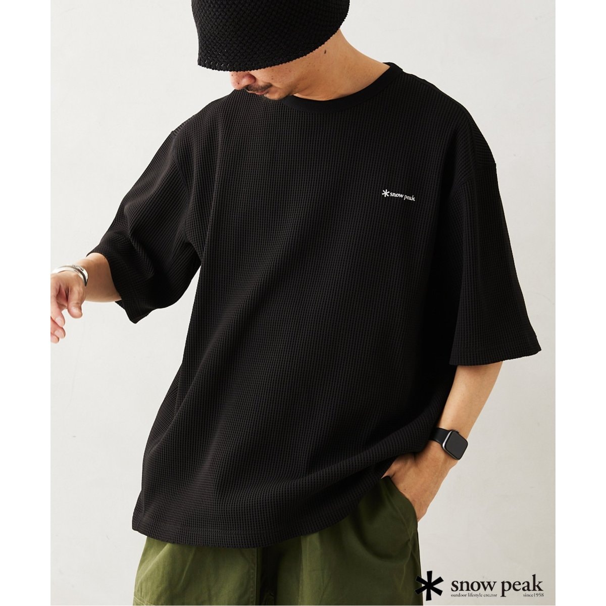 SNOWPEAK / スノーピーク】別注 ドライワッフルTシャツ | ジャーナルスタンダード レリューム(JOURNAL STANDARD relume)  | マルイウェブチャネル