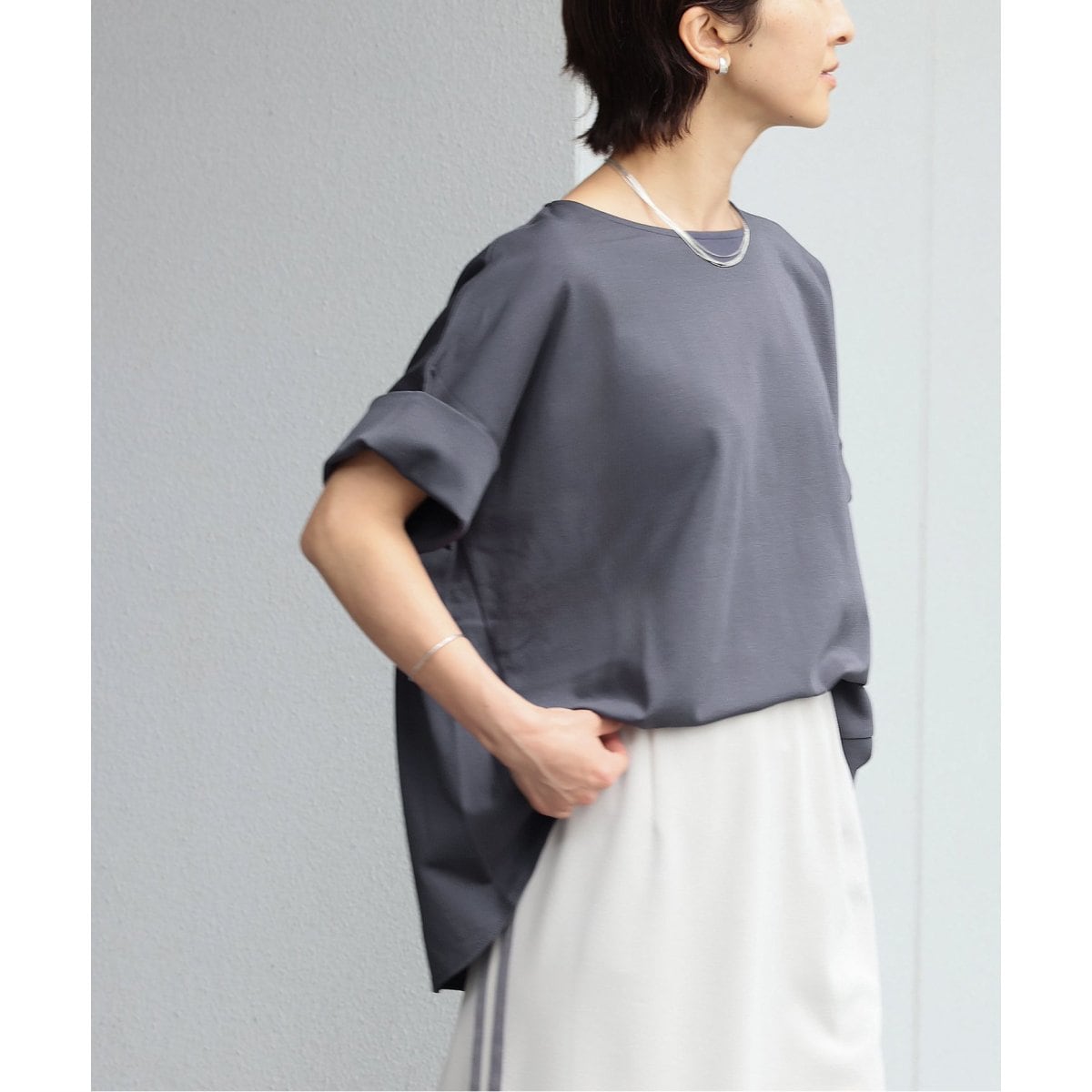 JOURNAL STANDARD - 新品未使用★ADDICTポンチクルーネックタックプルオーバー 追加》ADDICTポンチクルーネックタックプルオーバー