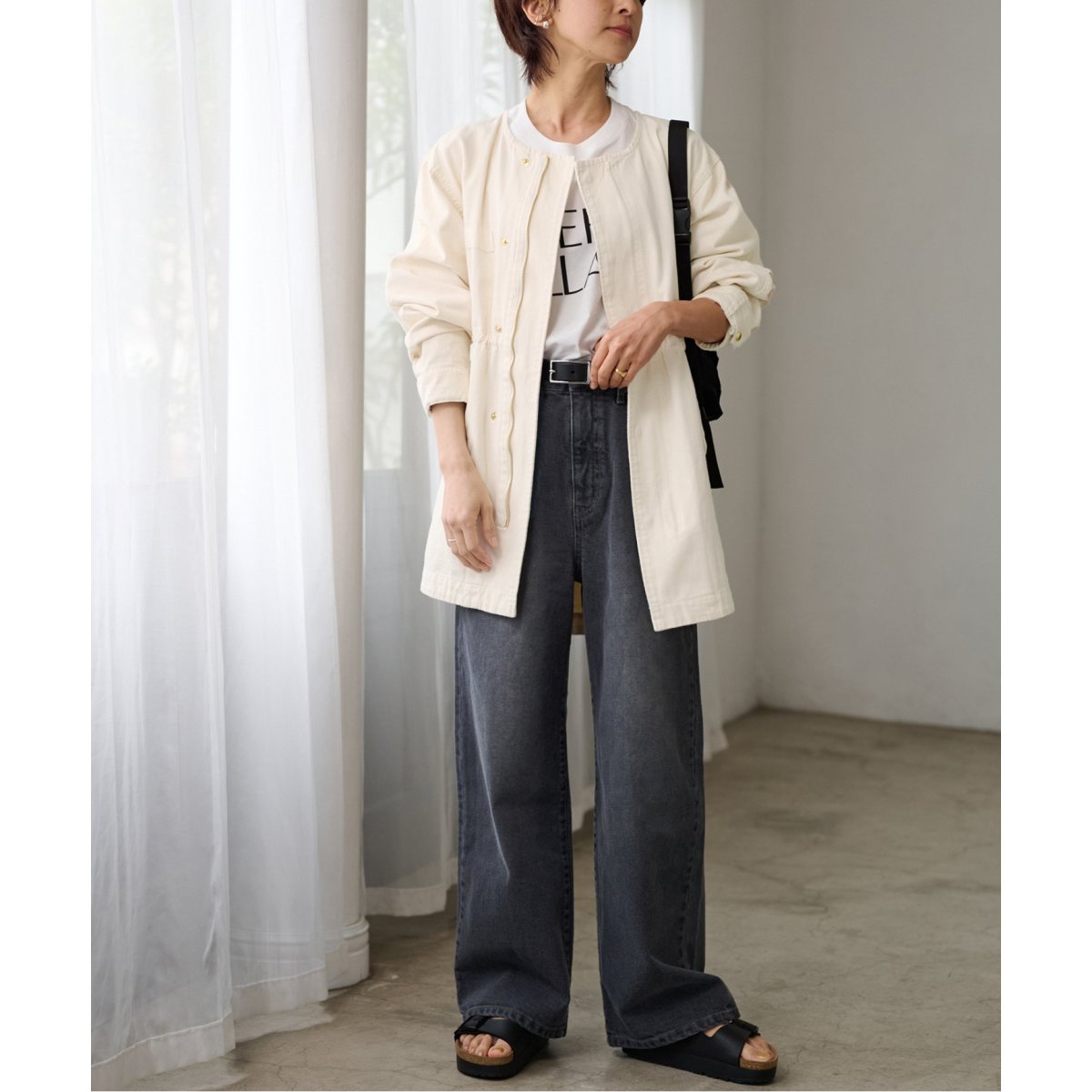 コットンツイルノーカラーモッズ | ジャーナルスタンダード レリューム