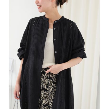 journal standard ガウンワンピース エンブロイダリーレースワンピース  