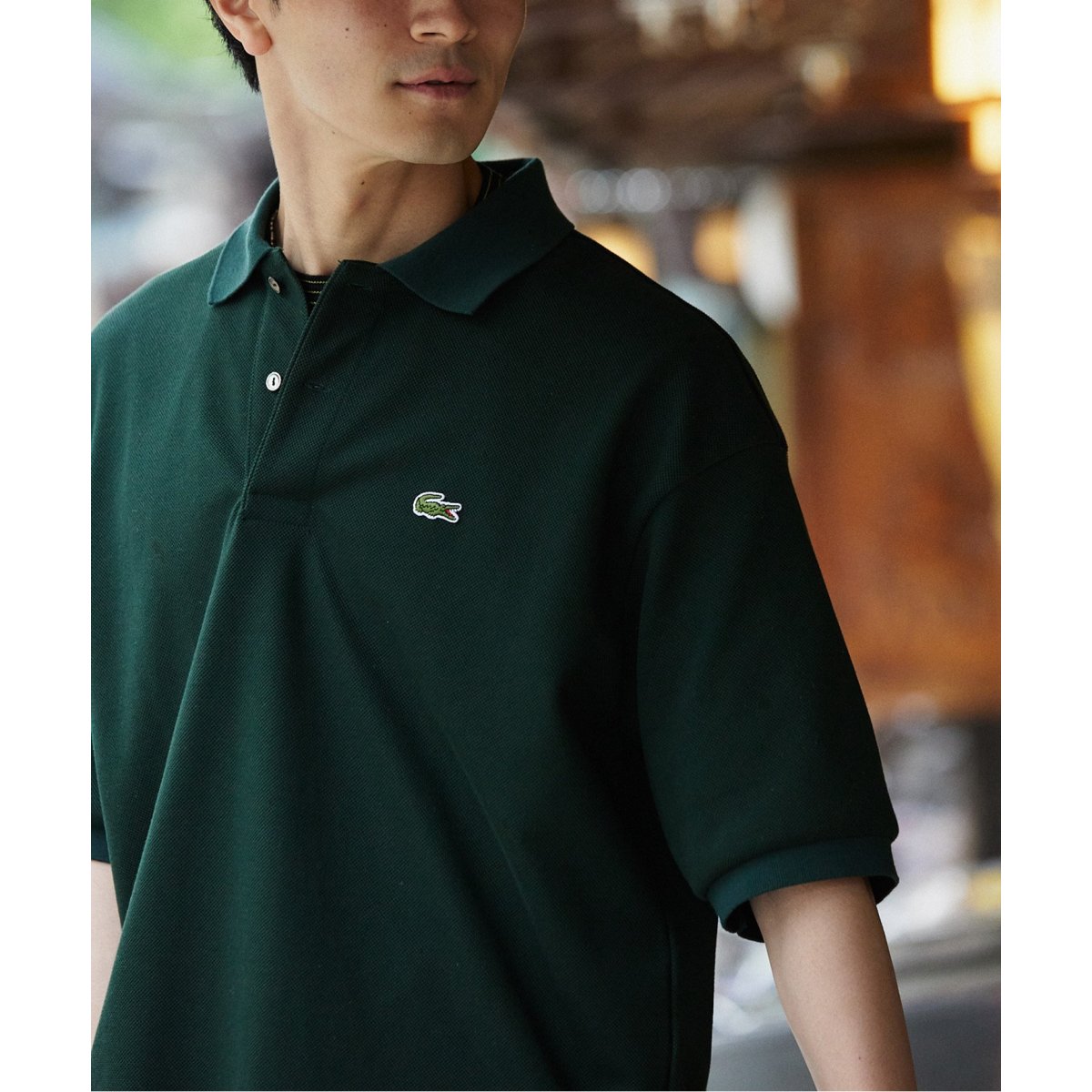 25ss ラコステ 別注 ポロシャツジャーナルスタンダードレリューム　ブラック LACOSTE / ラコステ】別注ポロシャツ（ポロシャツ）｜JOURNAL