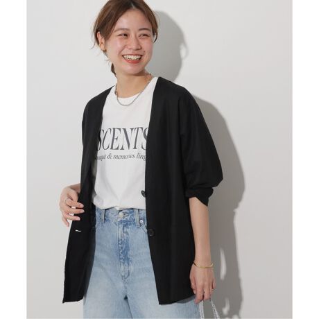 リネンミックスノーカラージャケット | ジャーナルスタンダード  