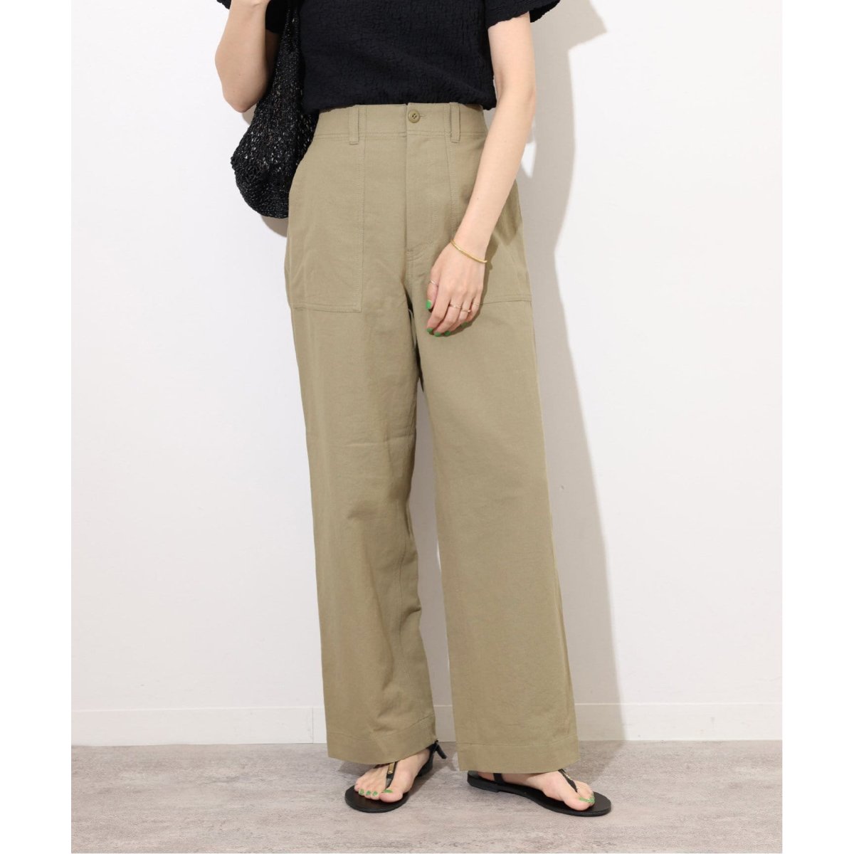 驚きの価格 追加》コットンリネンツイルベイカーパンツ | ジャーナル パンツ