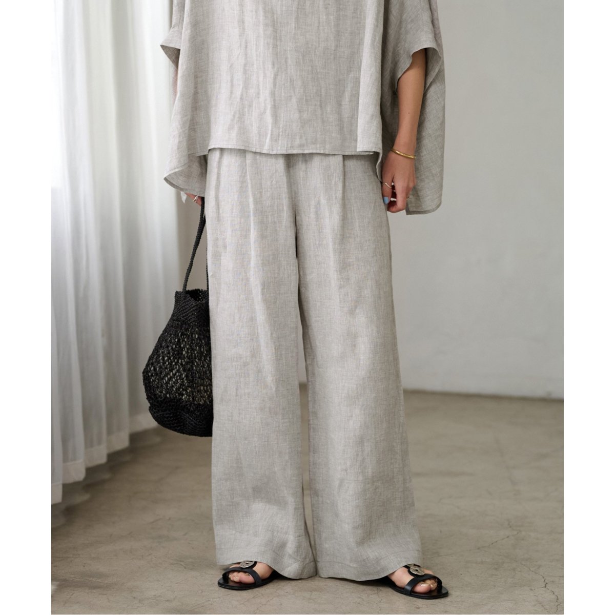 WEB限定追加》No.14フレンチリネンワイドイージー | ジャーナル