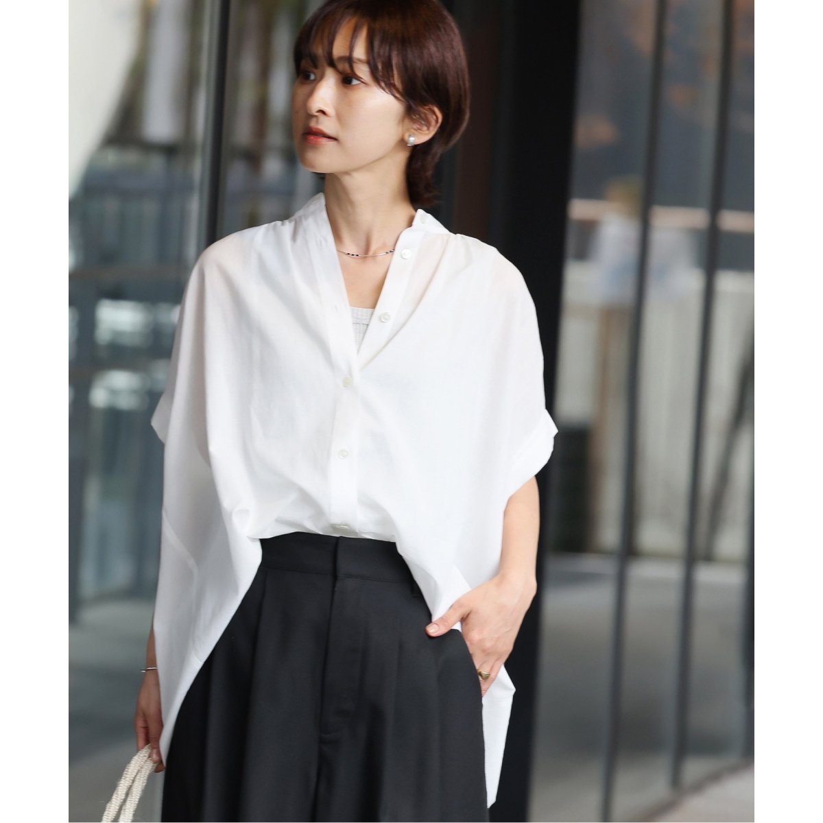 JOURNAL STANDARD relume コットンローンギャザーブラウス コットンローンギャザーブラウス | ジャーナルスタンダード