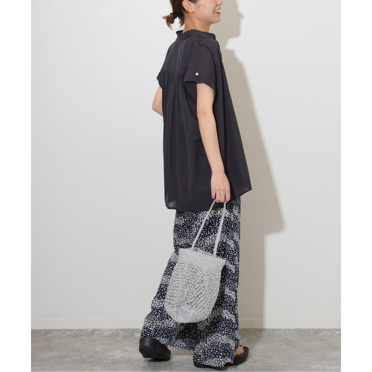 JOURNAL STANDARD relume コットンローンギャザーブラウス コットンローンギャザーブラウス | ジャーナルスタンダード