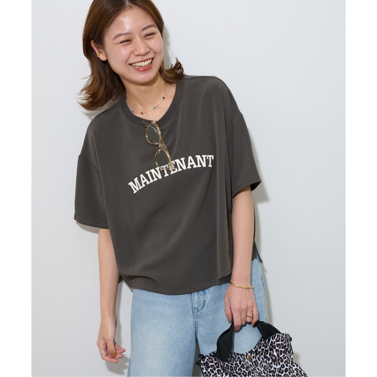 JOURNAL STANDARDレリューム 2WAYジョーゼットロゴTEE 追加》2WAYジョーゼットロゴTEE | ジャーナルスタンダード
