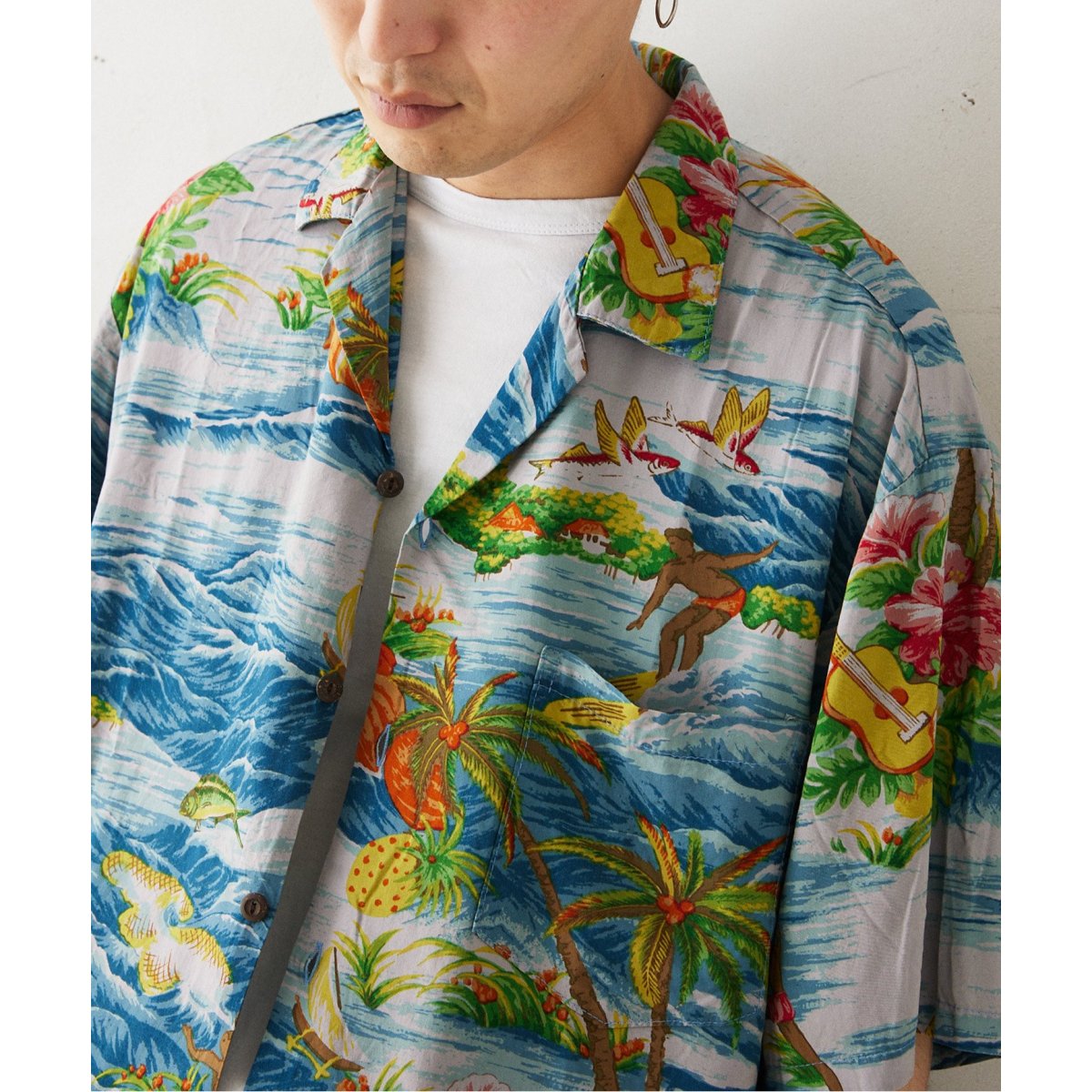 TWO PALMS / トゥーパームス 別注 オーバーダイ ALOHA SHIRTS | ジャーナルスタンダード レリューム(JOURNAL  STANDARD relume) | マルイウェブチャネル