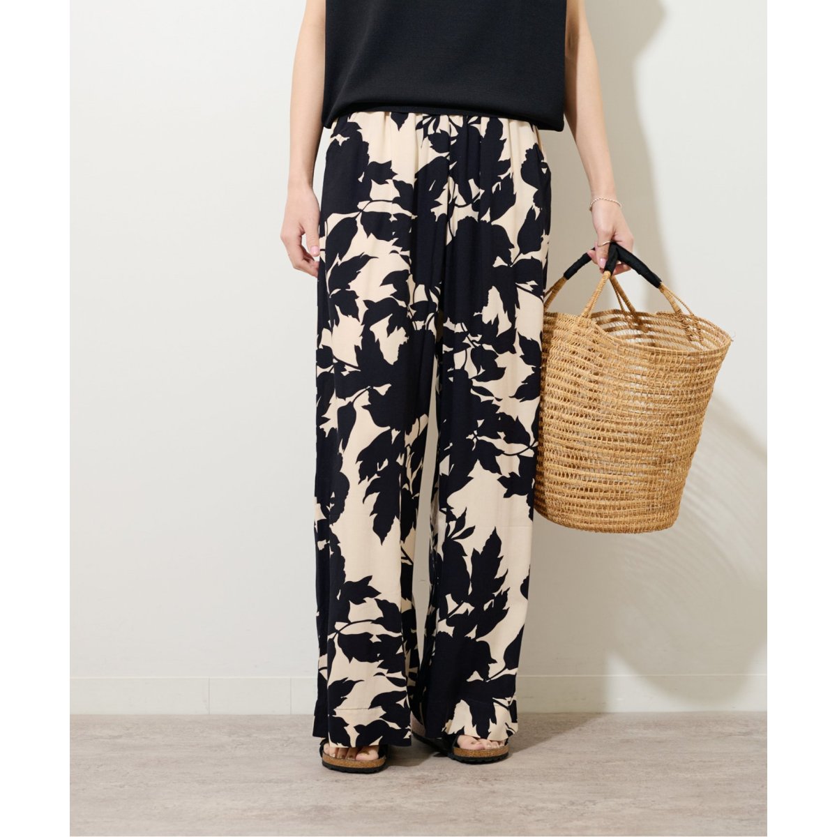 □《WEB限定追加2》【LUSANA/ルサナ】Cici Pant：パンツ | ジャーナル