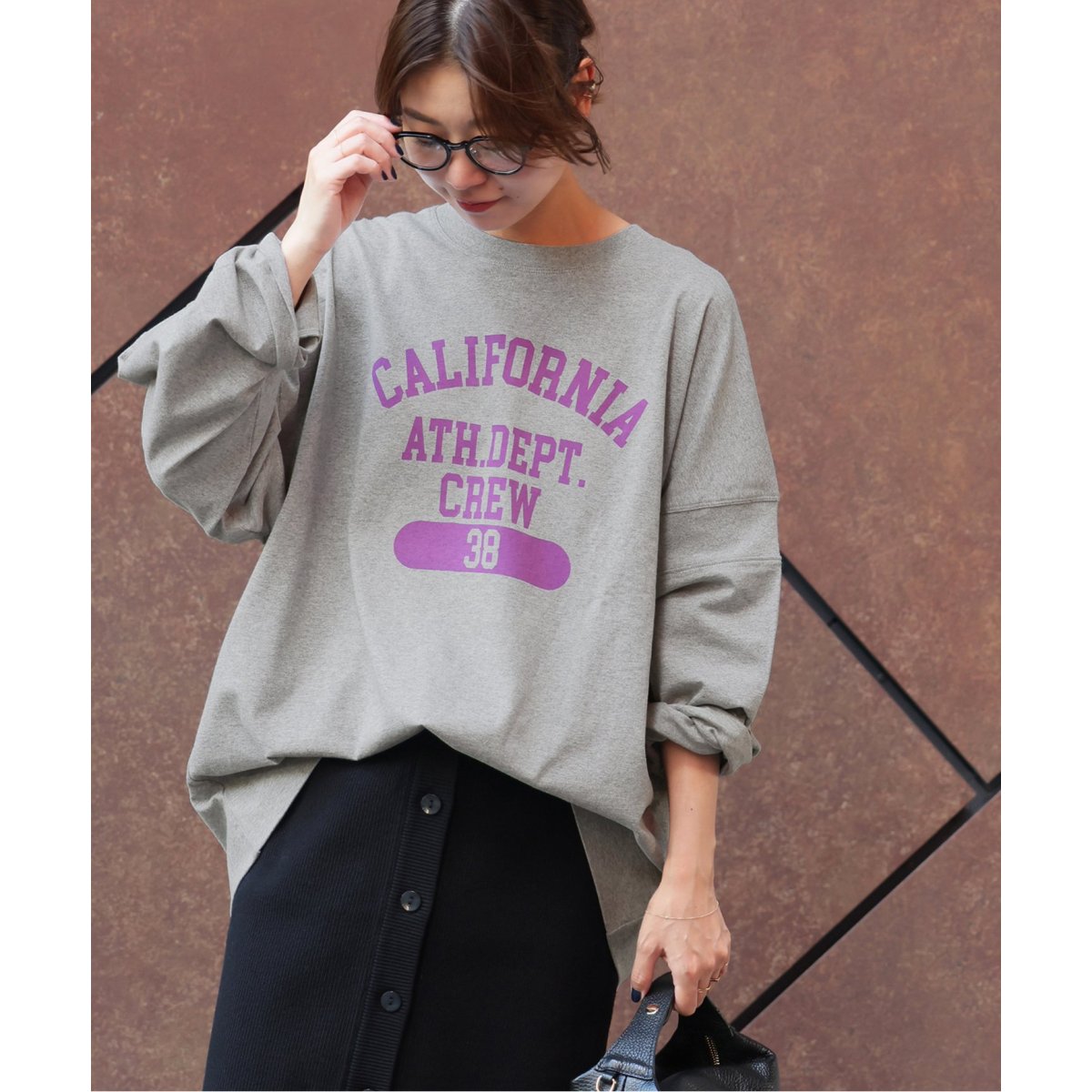 コリアグランドセール 2025 Champion/チャンピオン】*RELUME L/S T-SH 16s/OE：カットソー カットソー(長袖+七分)