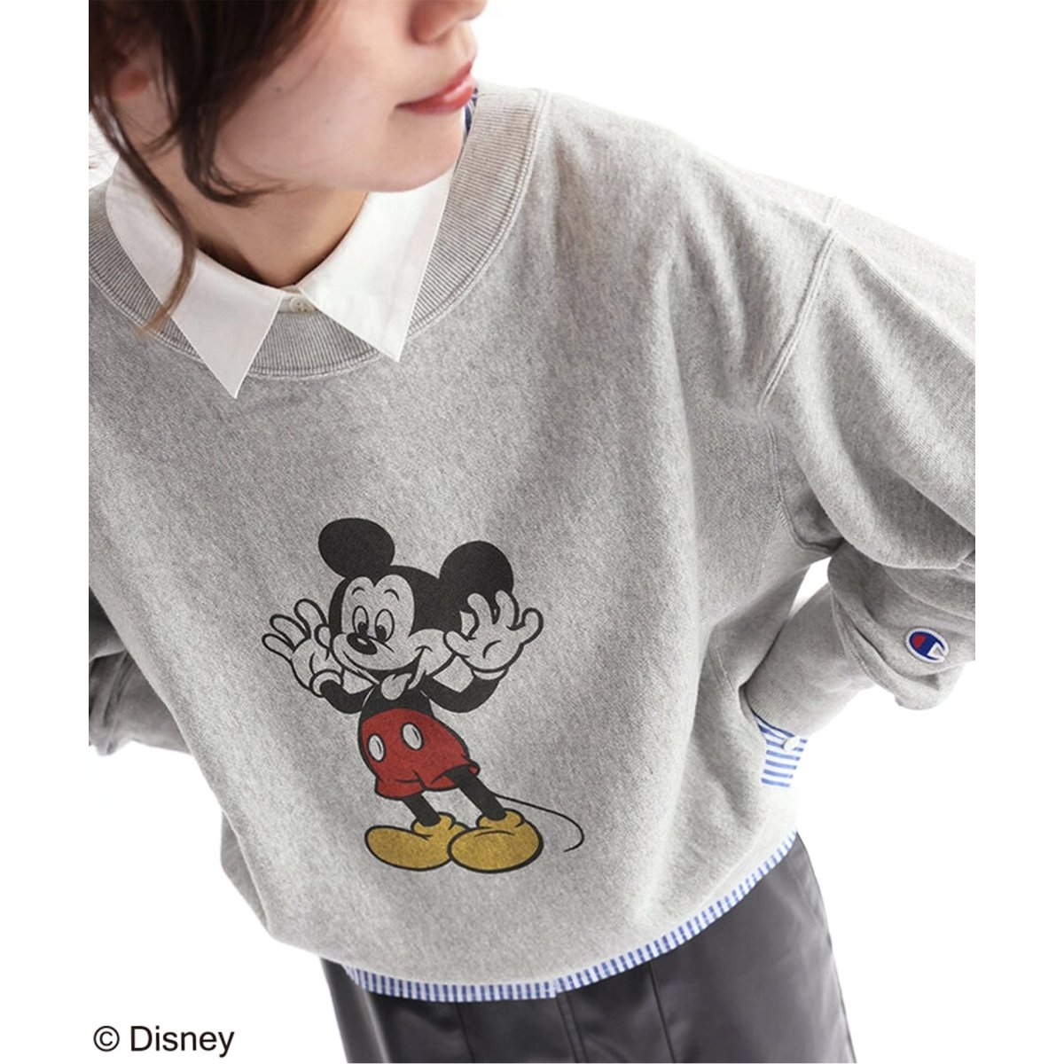 JOURNAL STANDARD relume ミッキーマウス　スウェット 別注【GOOD ROCK SPEED】*relume＜MICKEY MOUSE＞スウェット