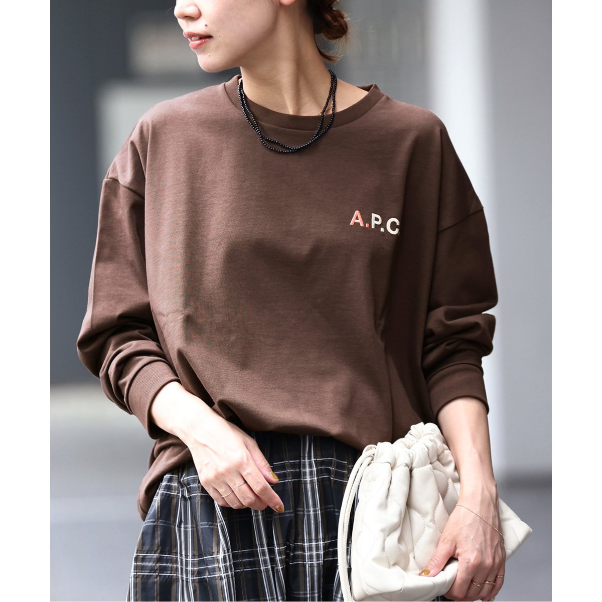 【A.P.C./アー・ペー・セー】*RELUME L/S T-SHIRT A.P.C./アー・ペー・セー】*RELUME L/S T-SHIRT | ジャーナル