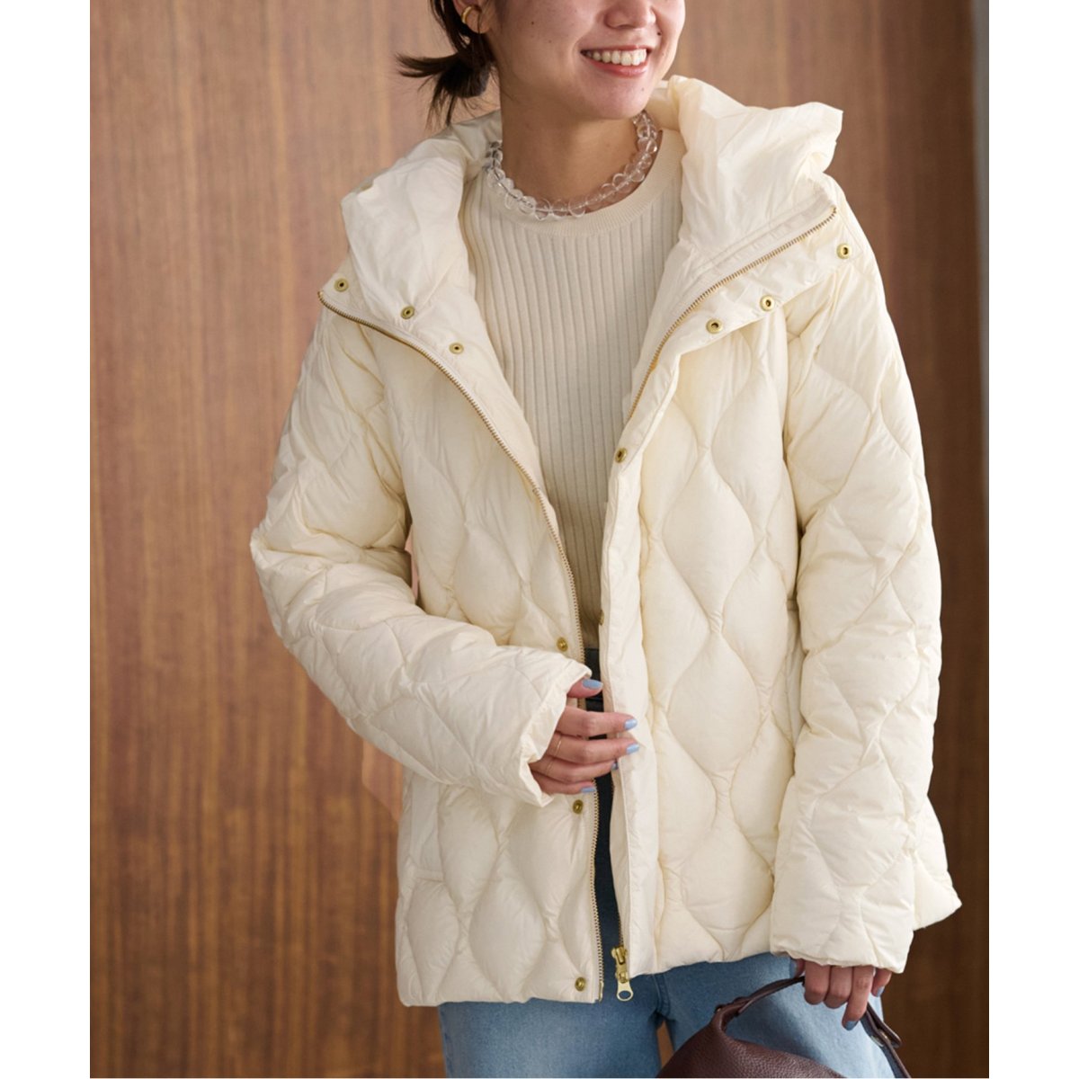 別注【TAION / タイオン】ヘチマキルトフードダウン | ジャーナル