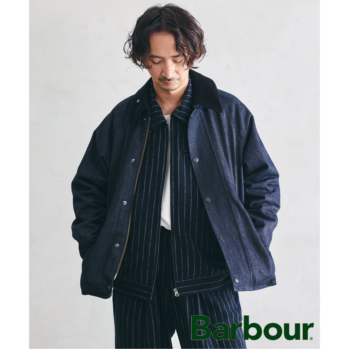 Barbour/バブアー別注デニムトランスポート